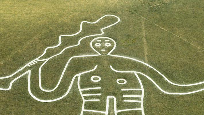 Cerne Abbas Giant was Muster Station for West Saxon Armies, Archaeologists Say
