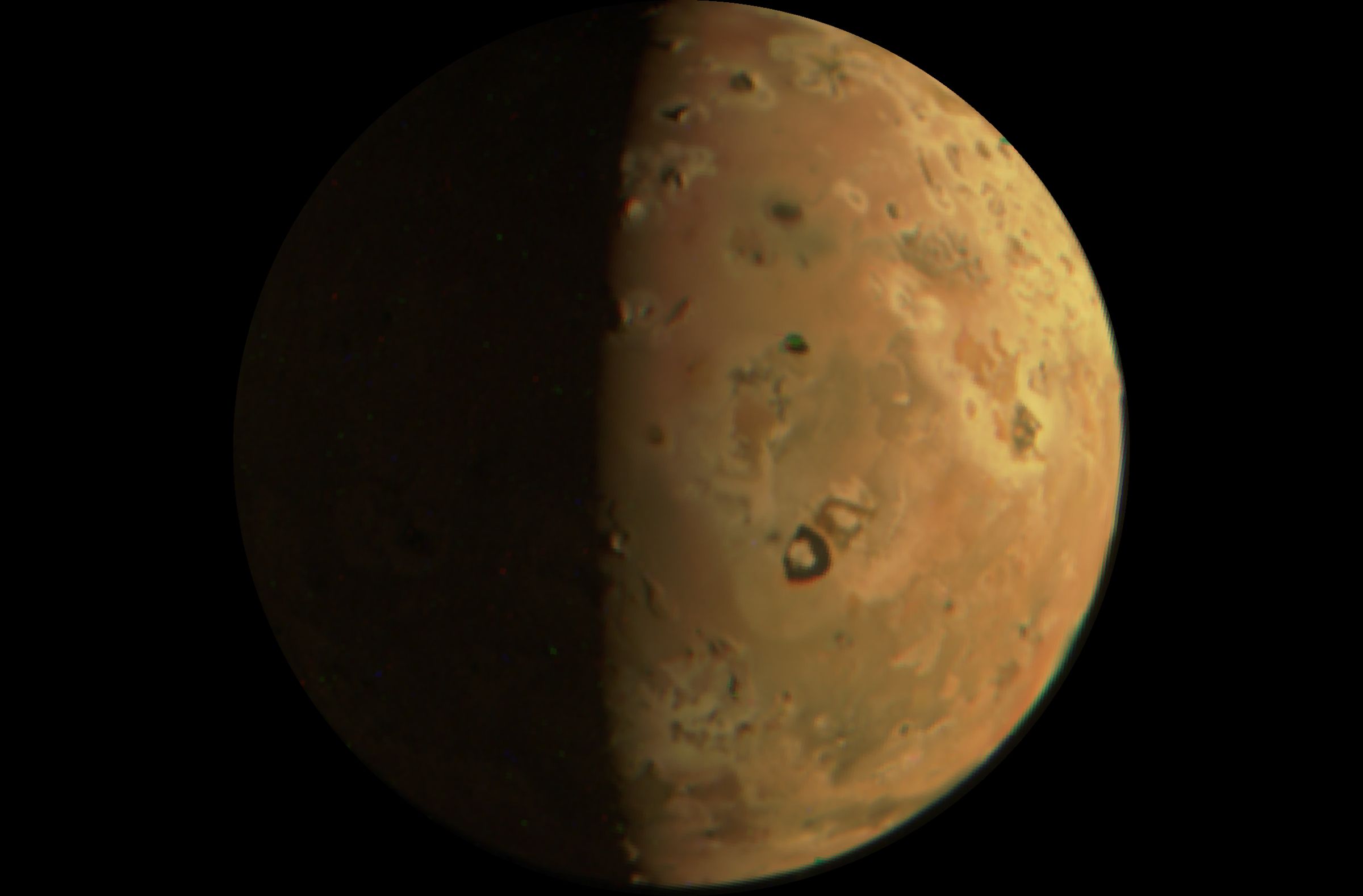 Juno captures images of hellish moon Io